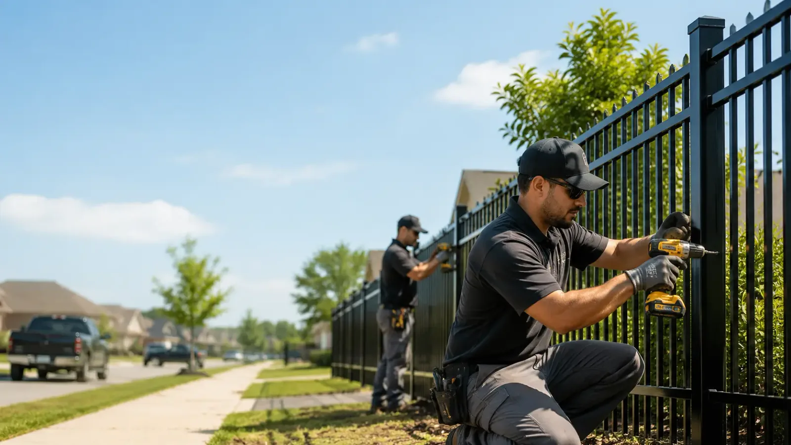Metal Fence Installation in Wayne, NE